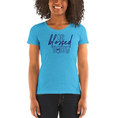 Faith - Women's Blessed momma T-shirt