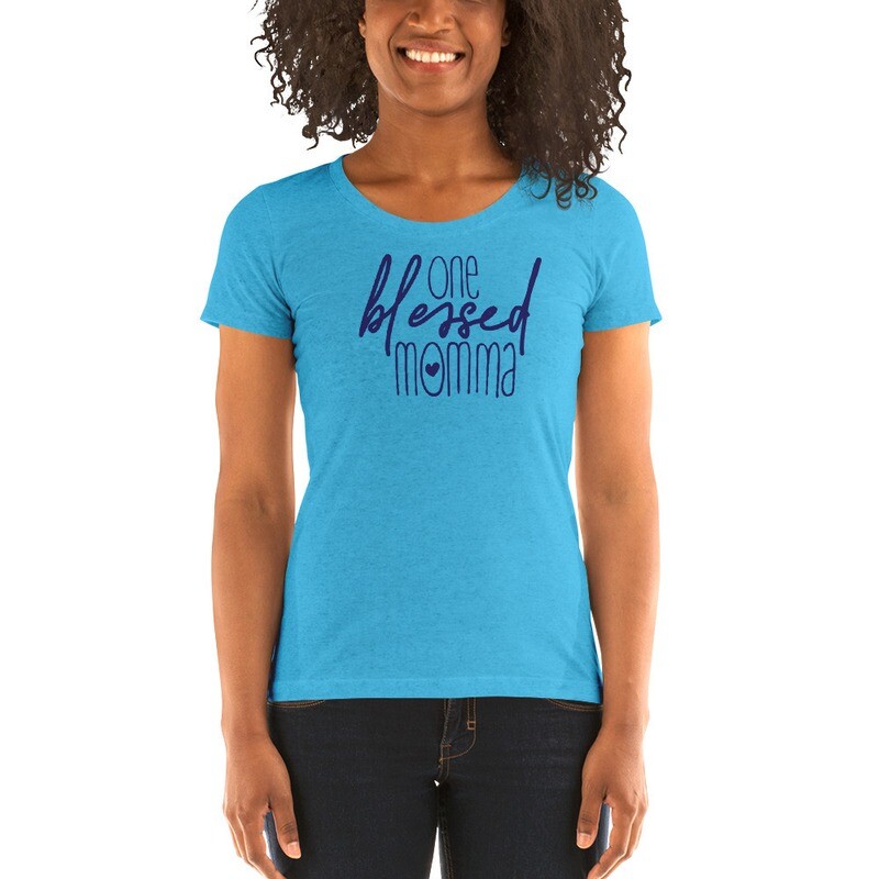Faith - Women's Blessed momma T-shirt