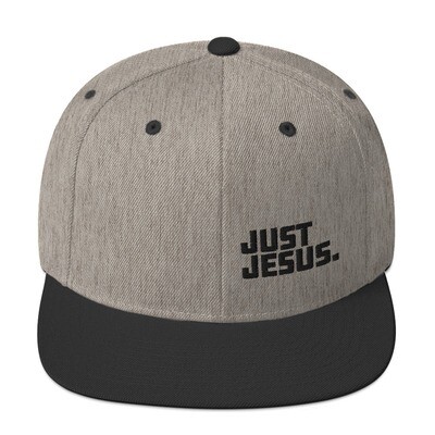 Faith - Just Jesus Snapback Hat