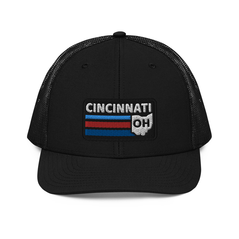 States - Cincy Trucker Cap, Color: Black