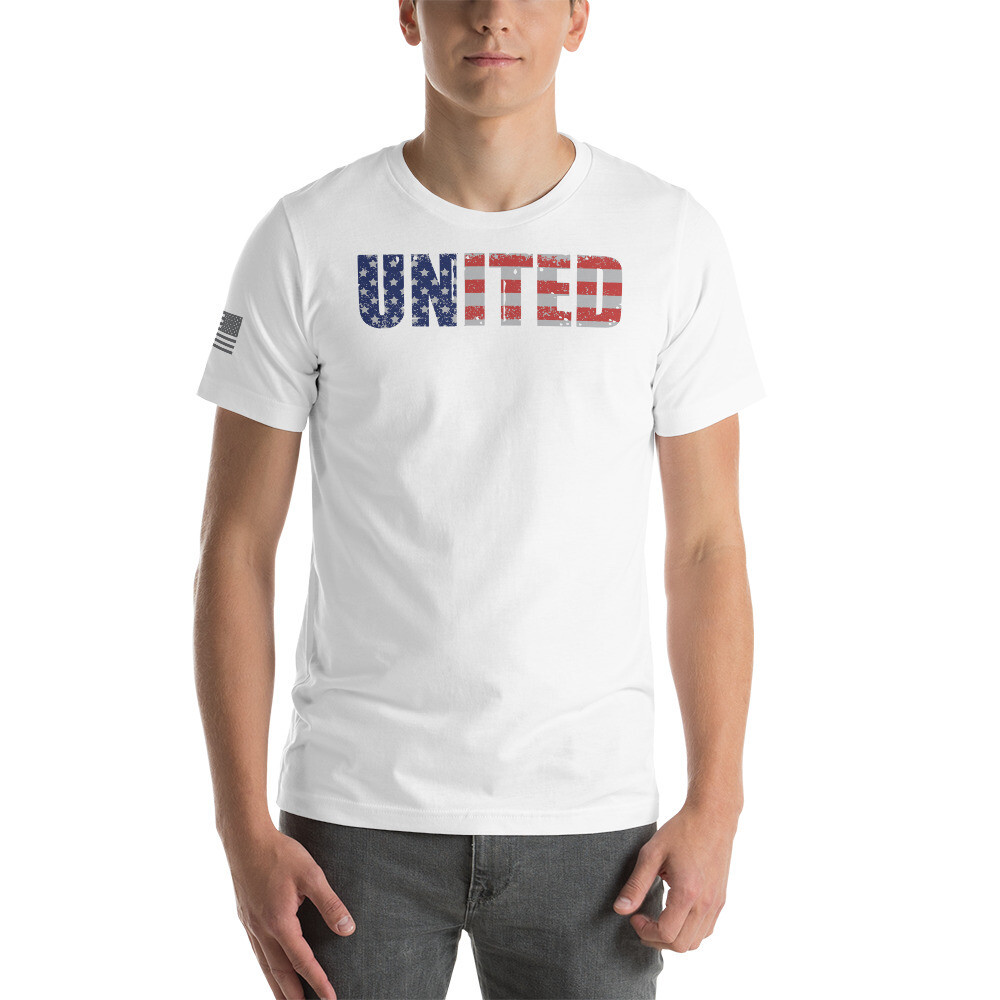 United - Unity Unisex T-Shirt, Color: White, Size: XS