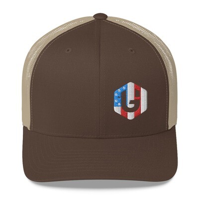 Geared Up - America Logo Trucker Cap