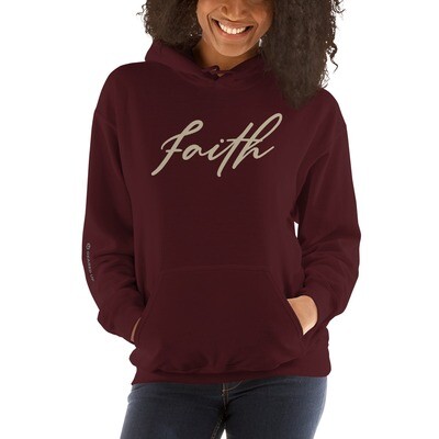 Faith - Faith Script Unisex Hoodie