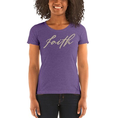 Faith - Women's Faith Script T-shirt
