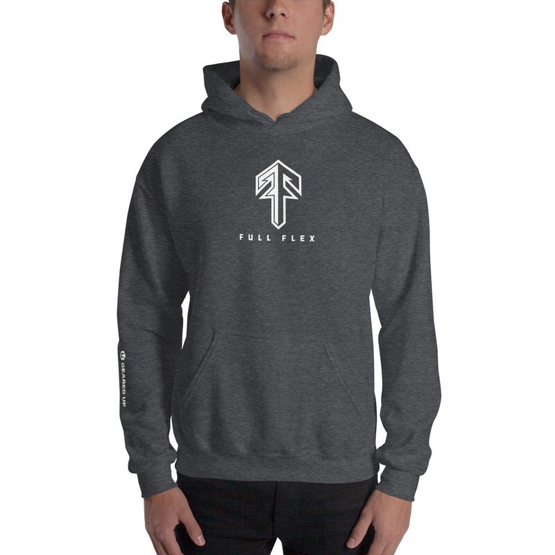 Full Flex Fitness - Logo White Unisex Hoodie
