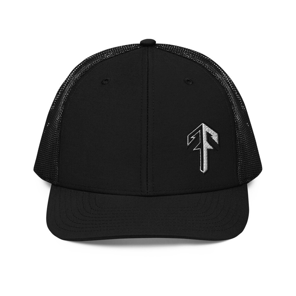 Full Flex Fitness - Insignia Trucker Cap, Color: Black