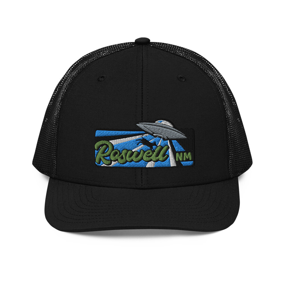 States - Roswell Trucker Cap, Color: Black