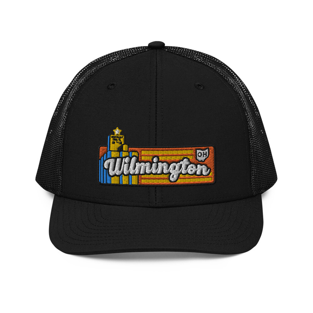 States - Wilmington Buckley Trucker Cap, Color: Black