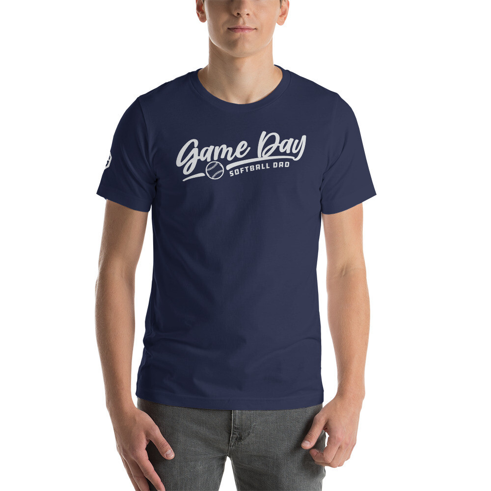 Sports - Alyssa 33 Short-Sleeve Unisex T-Shirt, Color: Navy, Size: XS