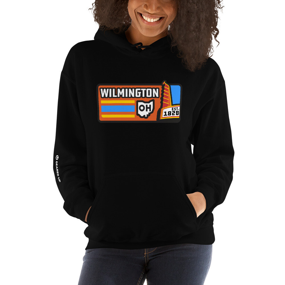 States - Wilmington Murphy Unisex Hoodie, Color: Black, Size: S
