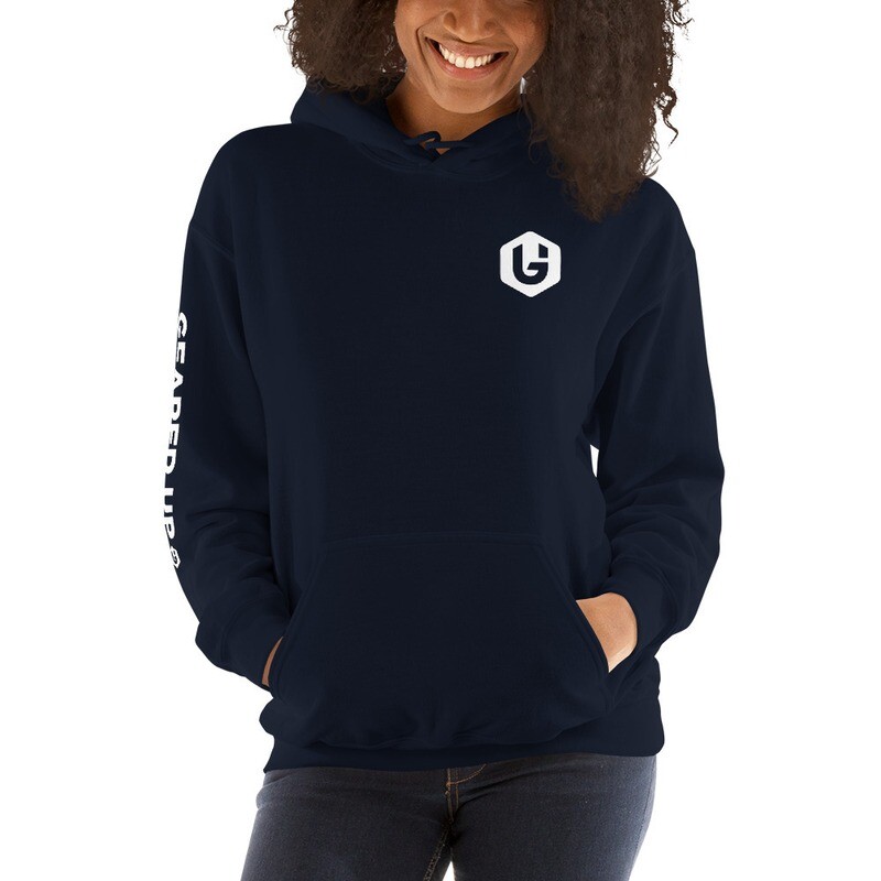 Geared Up - GU Left Chest Unisex Hoodie