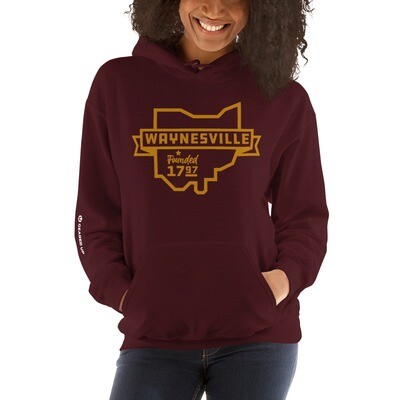 States - Waynesville Ohio Unisex Hoodie
