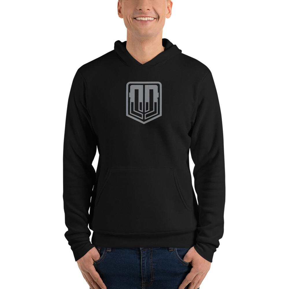Cook DeBoard - Logo Premium Unisex Hoodie, Color: Black, Size: S