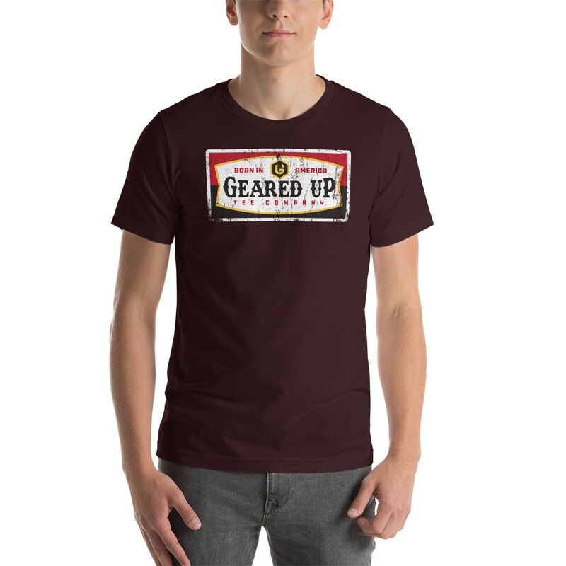 Geared Up - Vintage Label Unisex T-Shirt
