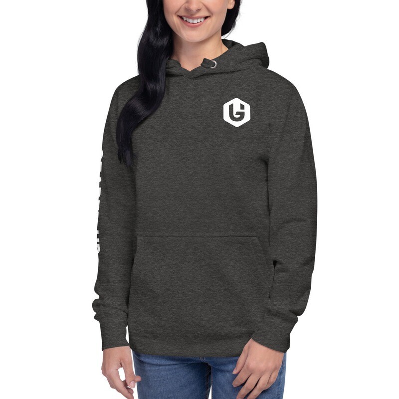 Geared Up - Premium GU logo Unisex Hoodie