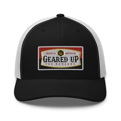 Geared Up - Vintage Label Trucker Cap