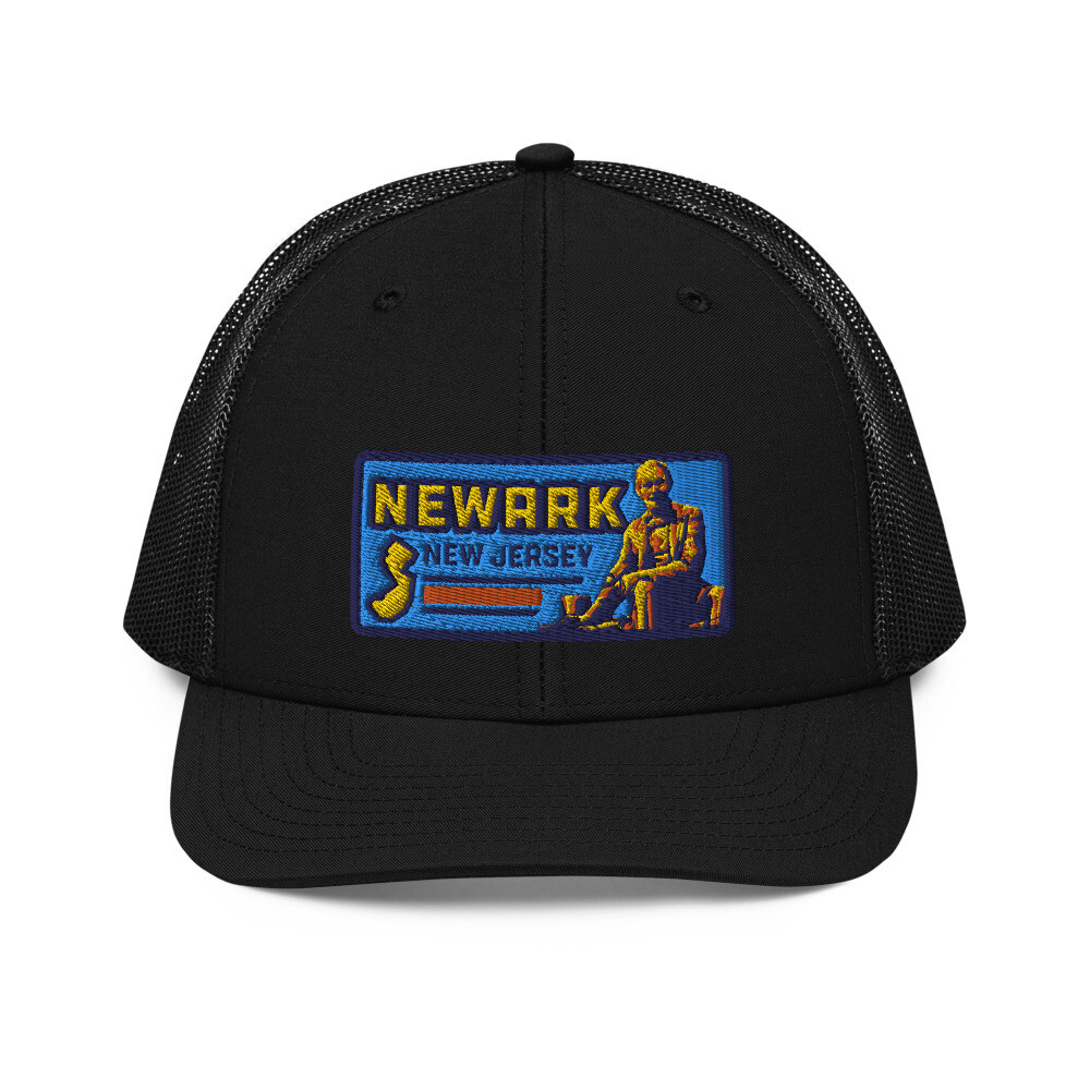 States - Newark Trucker Capp, Color: Black
