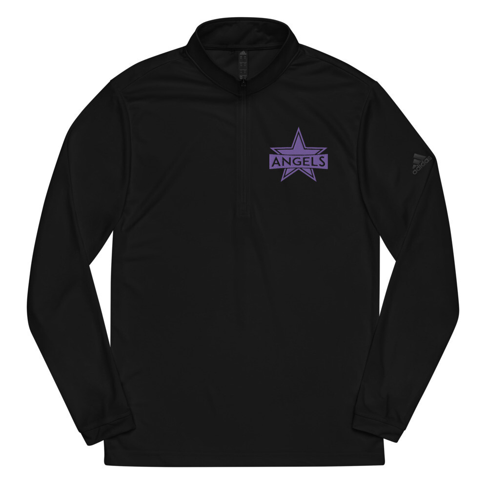 Aerial's Angels - Quarter zip pullover, Color: Black, Size: S