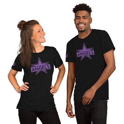 Aerial's Angels Purple Star - Short-Sleeve Unisex T-Shirt