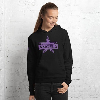 Aerial's Angels Purple Star - Unisex hoodie