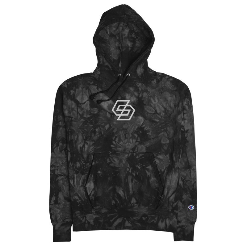 Cook DeBoard - Unisex Champion tie-dye hoodie