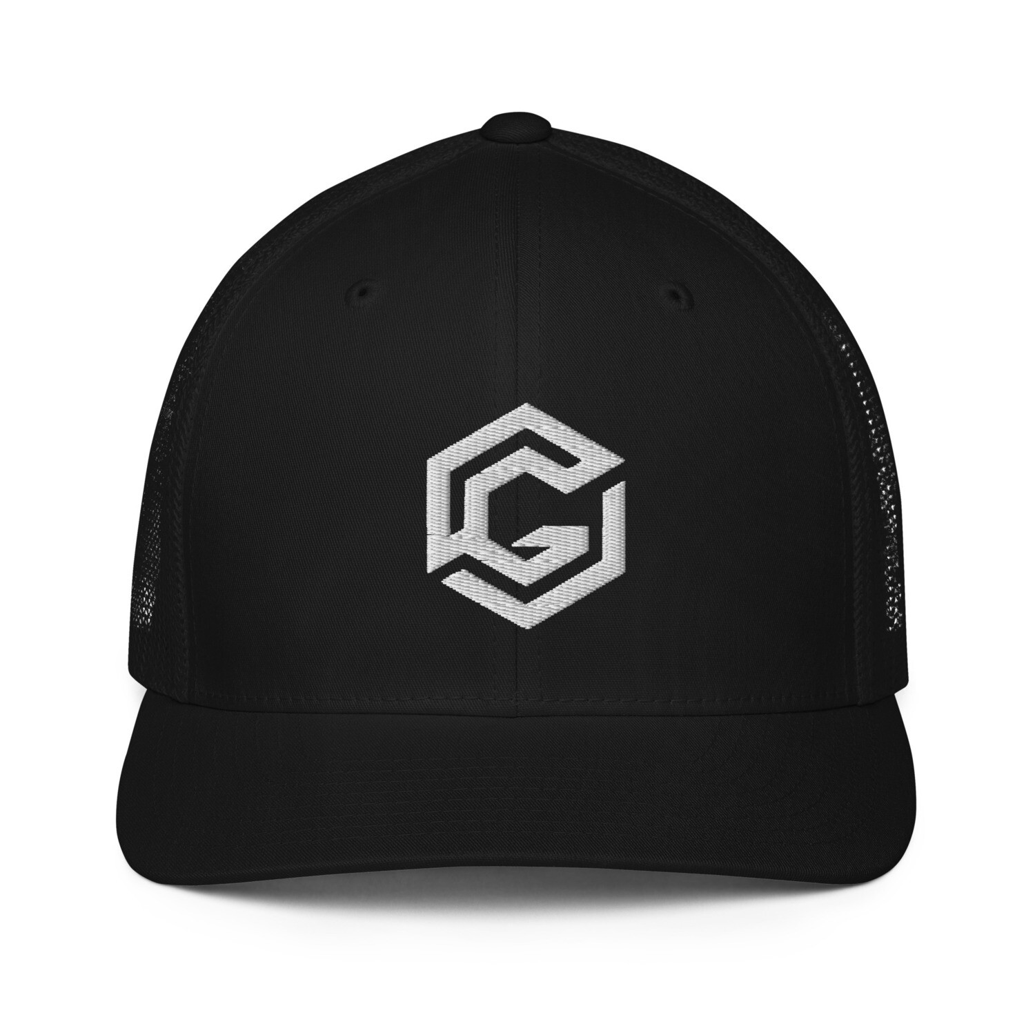 SRG Construction-Closed-back trucker cap, Color: Black