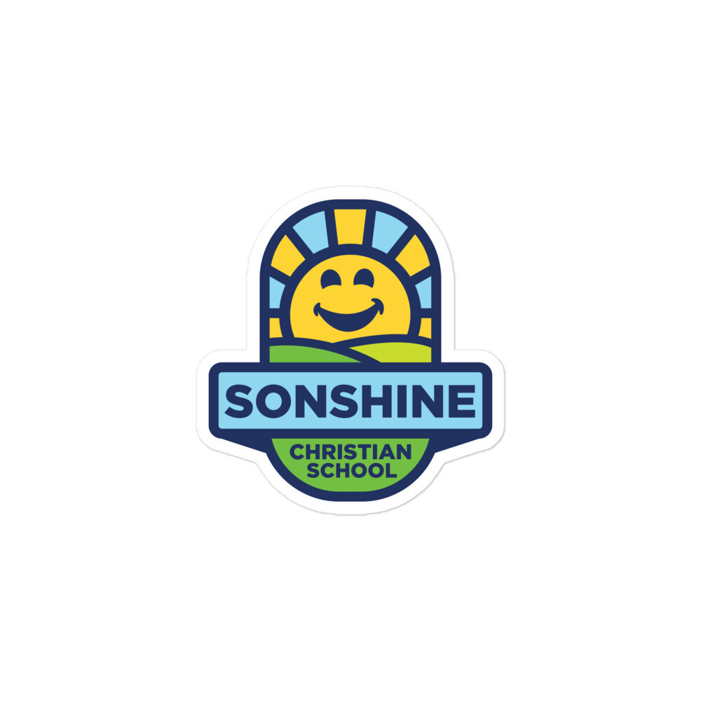Sonshine - Bubble-free stickers, Size: 3x3