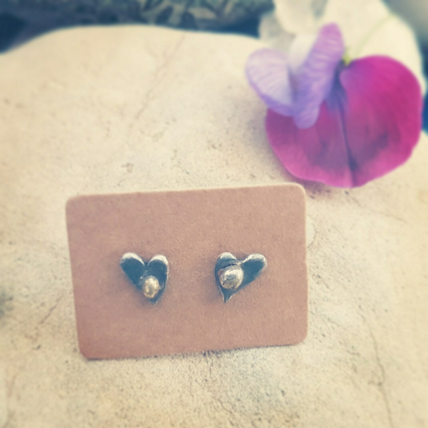 'You are My Sunshine' Love Charm Stud Earrings