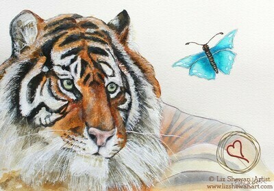 Big Tiger and the Butterfly