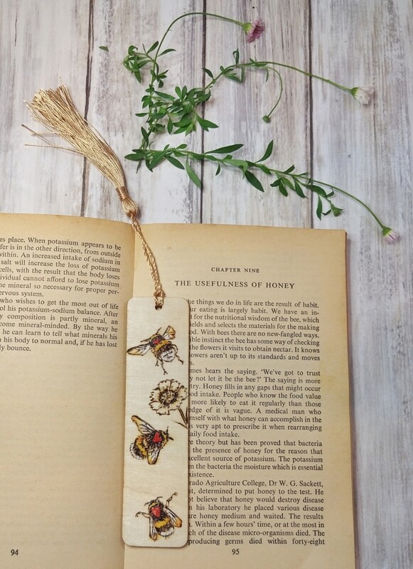 Love Bee Bookmarks (various)