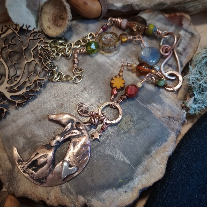 Hare Moon Necklace