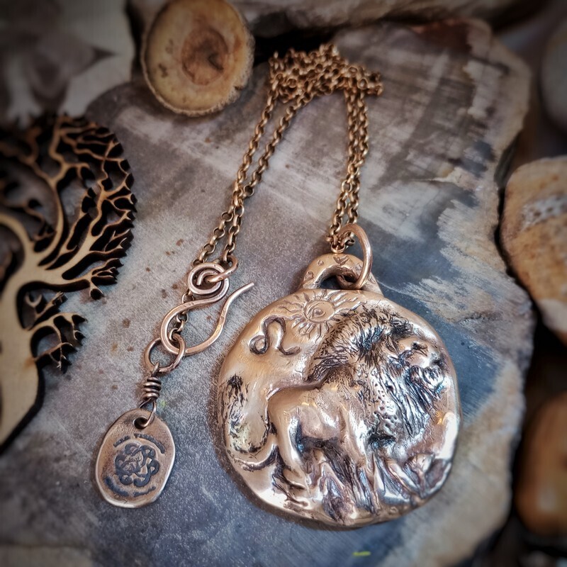 LEO Zodiac Astrology Pendant Necklace