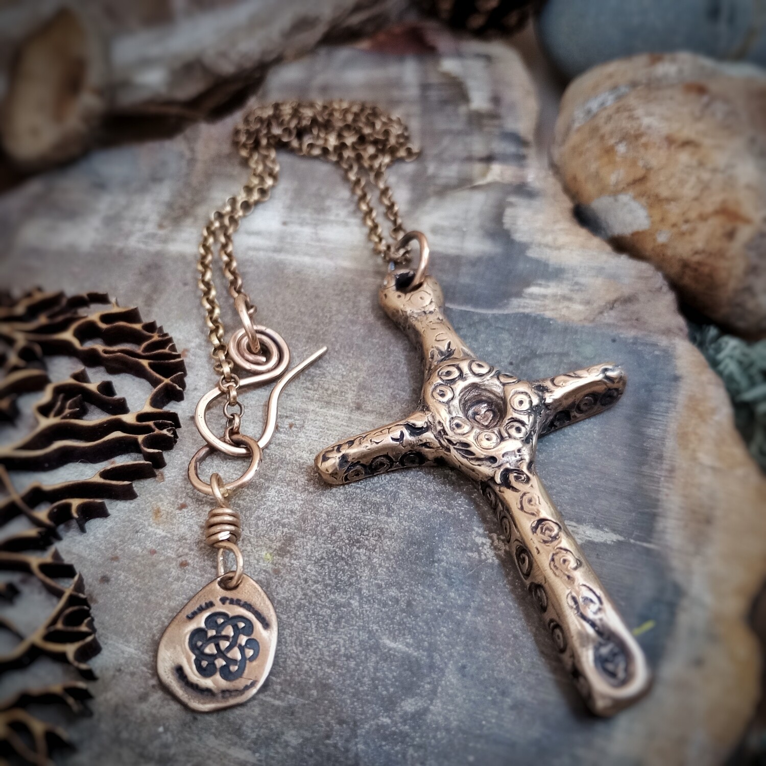 Heaven&#39;s Cross Energy Necklace Pendant