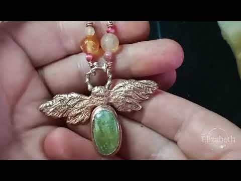 Moth Messenger Necklace