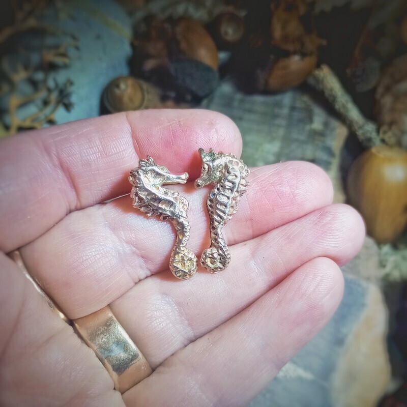 SeaHorse Stud Earrings