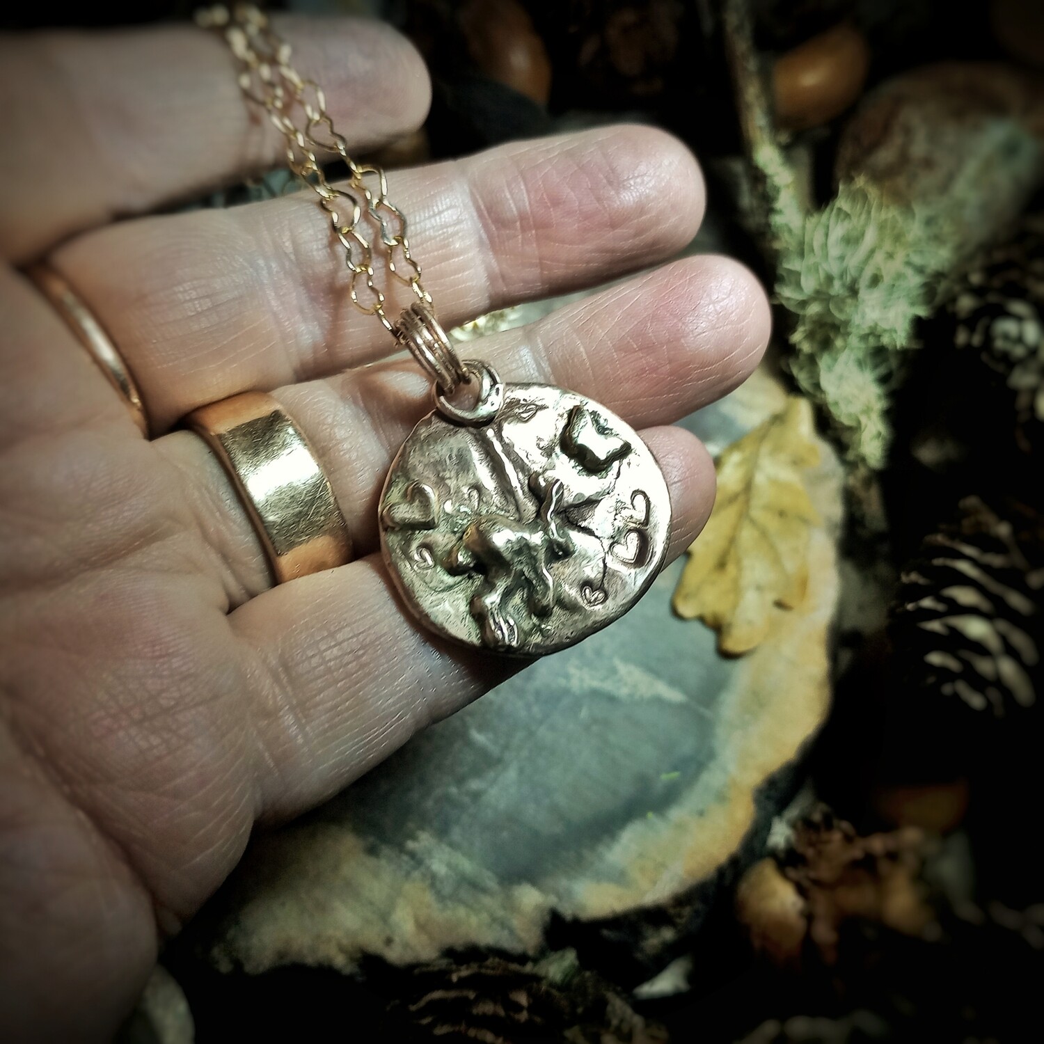 Hare Nature Lucky Good Luck Charm Necklace