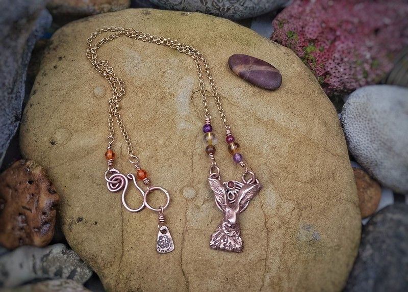 The Amber Hare Nature Energy Necklace