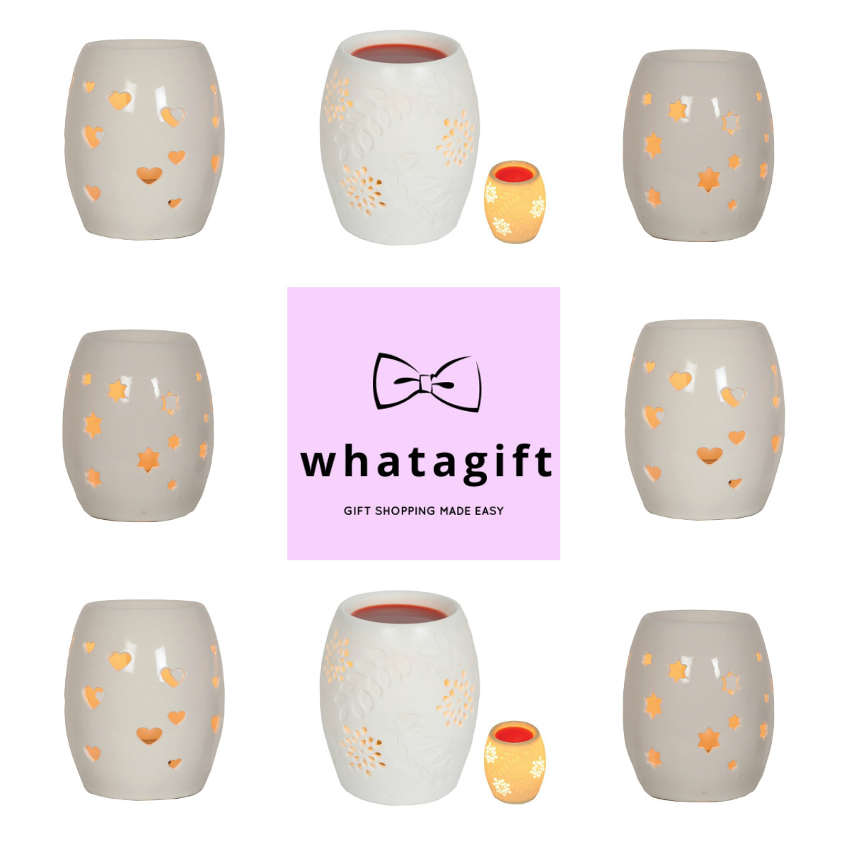 Ceramic Electric Wax Melt Warmers 12.5cm