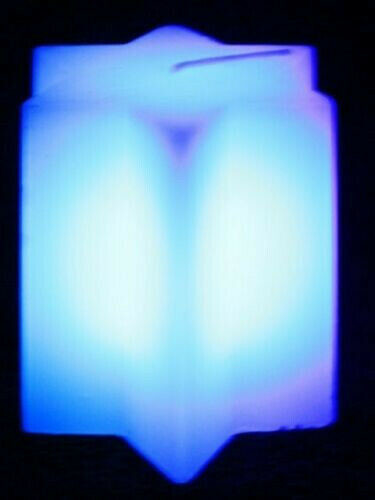 Colour Changing REAL Wax Star Candles