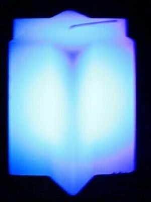 Colour Changing REAL Wax Star Candles