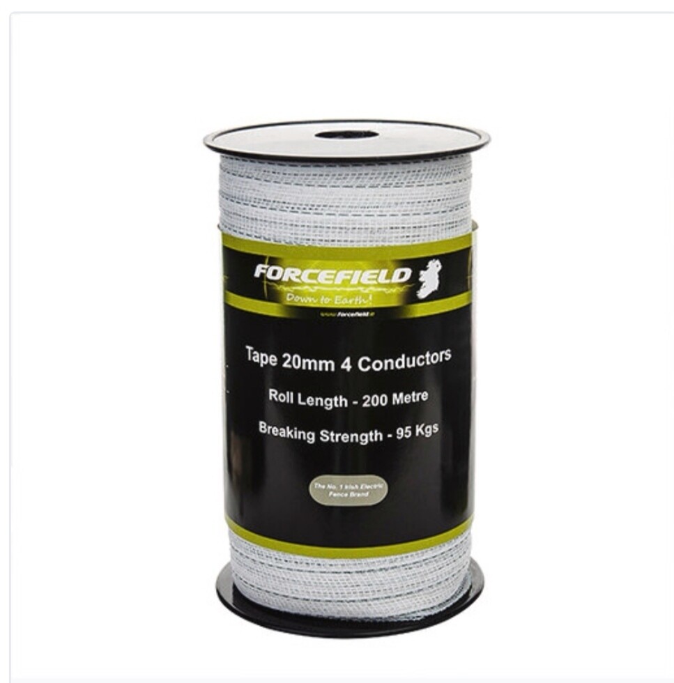Forcefield Tape 20mm 4 Conductor 200mtr