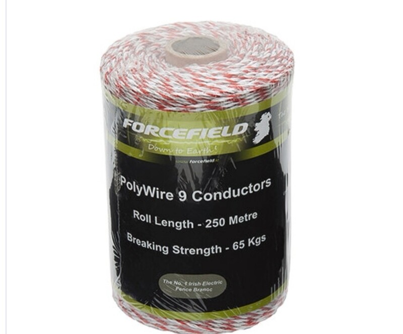 Forcefield Polywire 250M 9 conductor