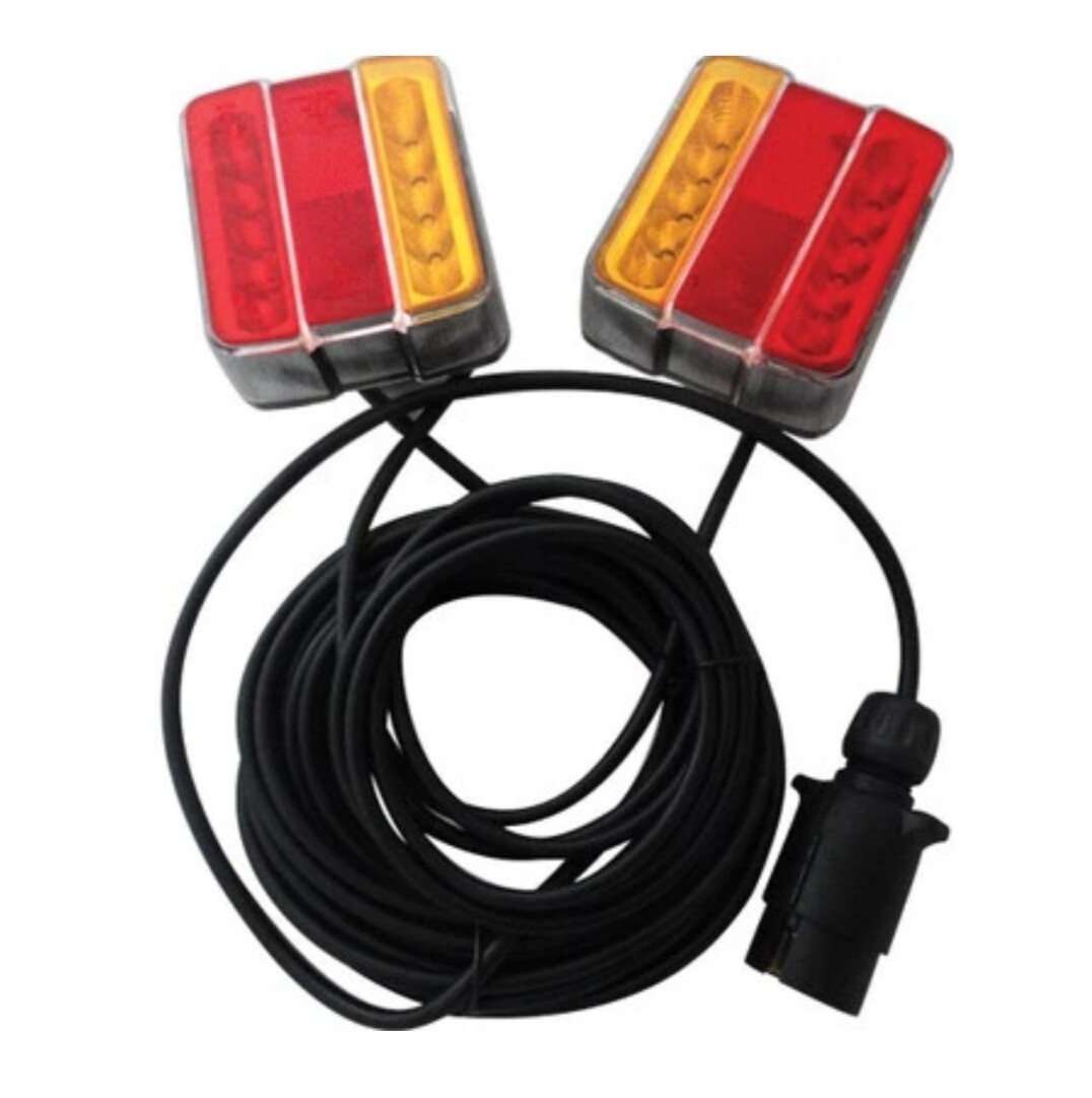 LED Magnetic Trailer Lights 2.5m cable