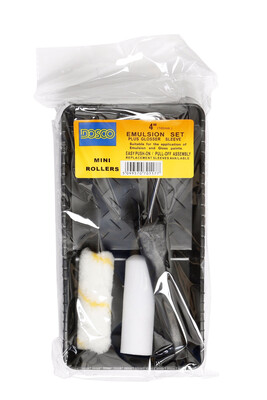 4” Mini Roller Set