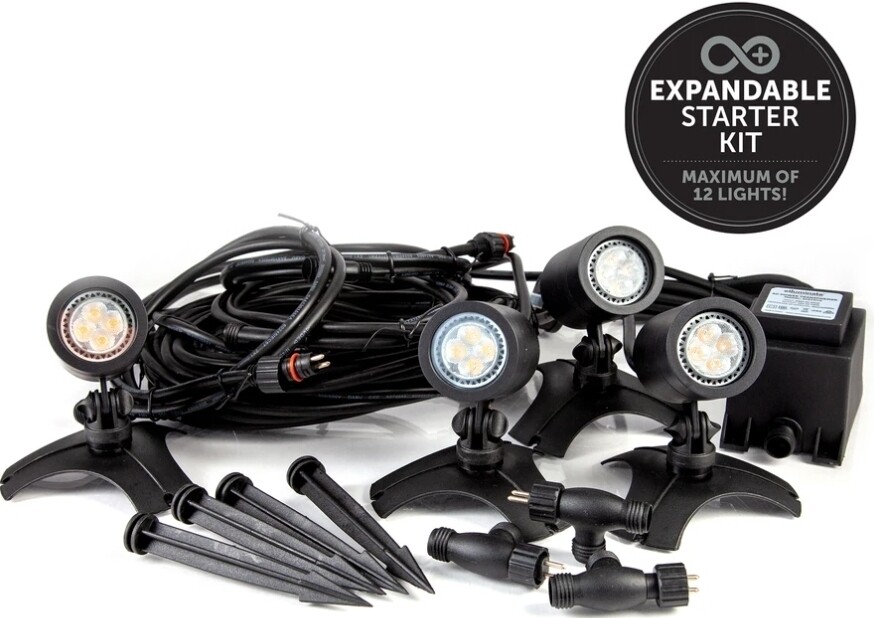 Ellumiere 4 x Small Spotlight Starter Kit