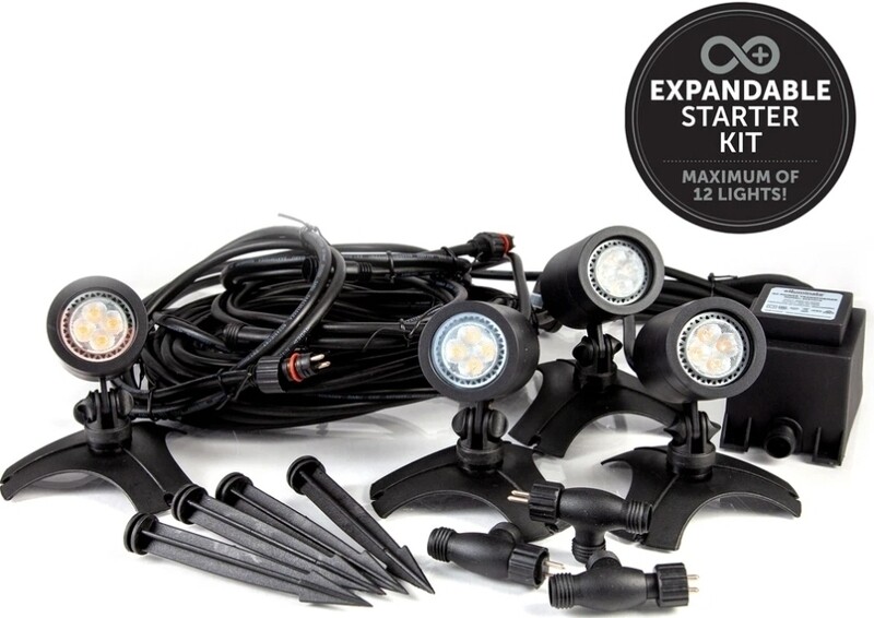 Ellumiere 4 x Small Spotlight Starter Kit