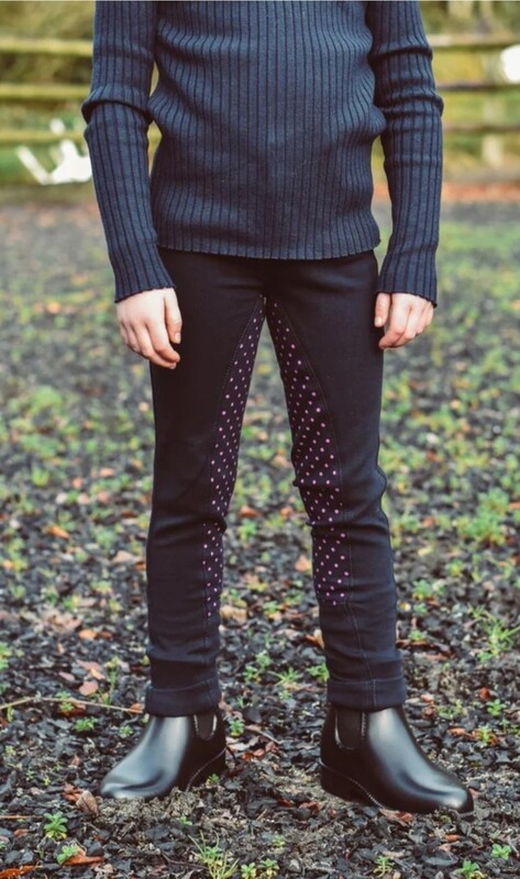 Equisential Junior Spotty Jodhpurs