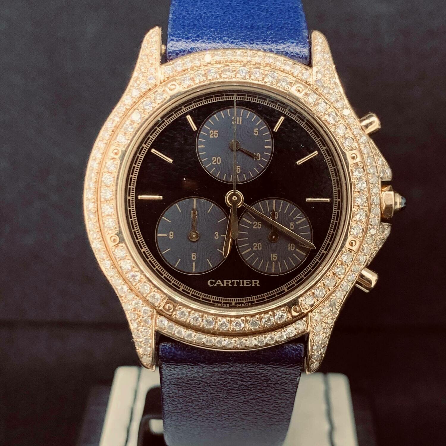 Cartier Cougar Yellow Gold Diamond 