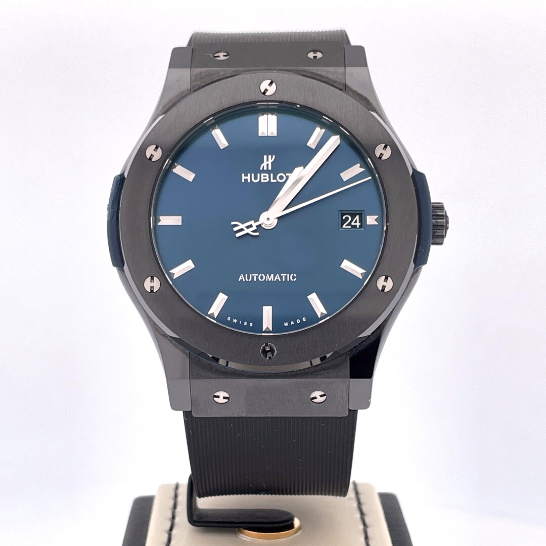 Hublot Classic Fusion Blue 45 MM With B&P