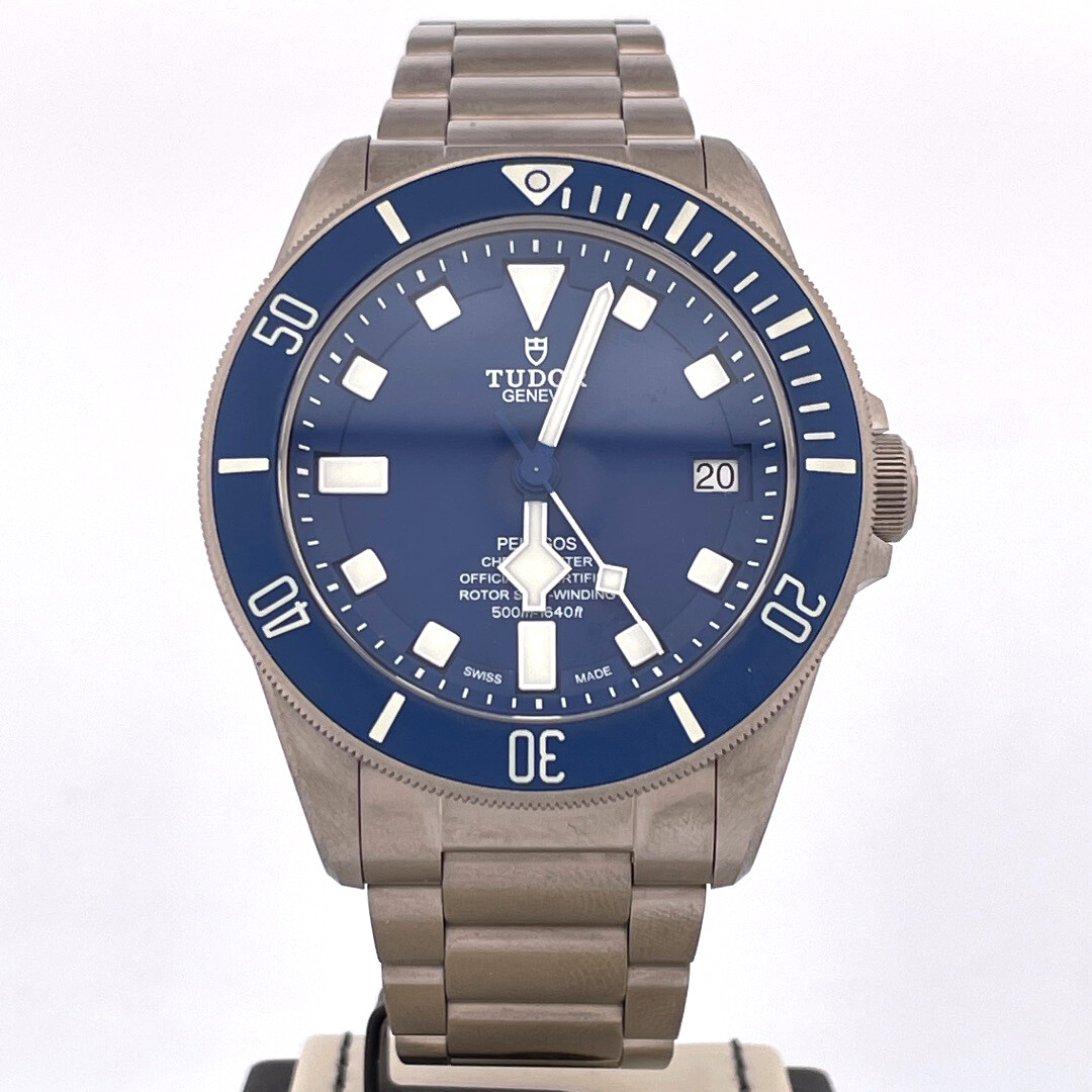 Tudor Pelagos 42MM Titanium Blue Dial & Bezel B&P2021 Unworn New